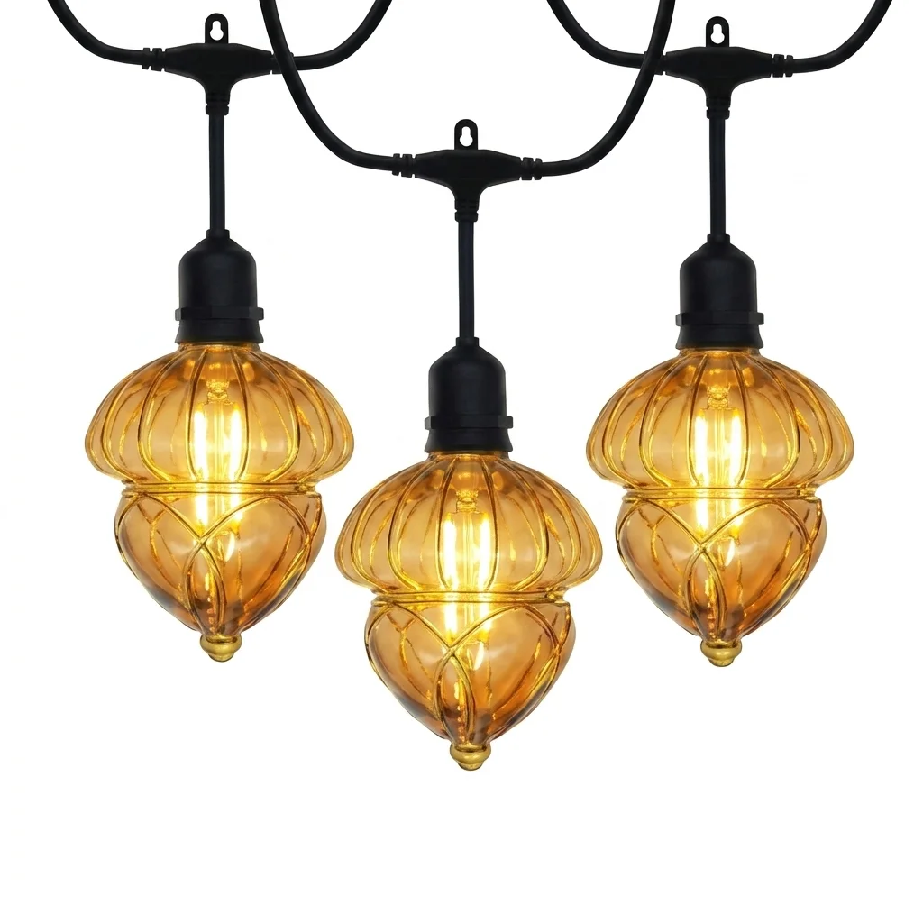 Big Bottle Gourd String Lights