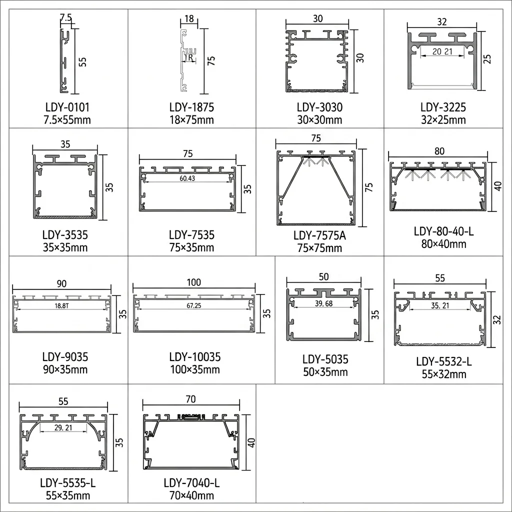 Linear LED Suspended Slim
